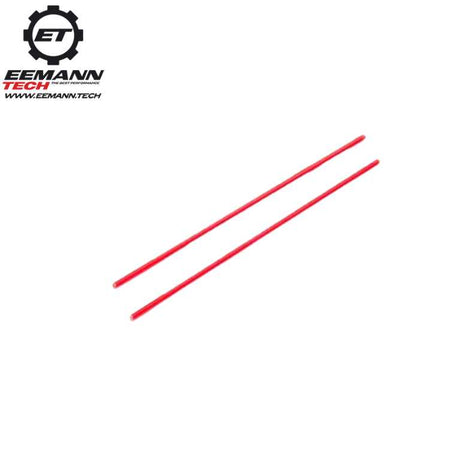 Fiberoptisk erstatningsstav | 2 stk - Red 1.0 mm