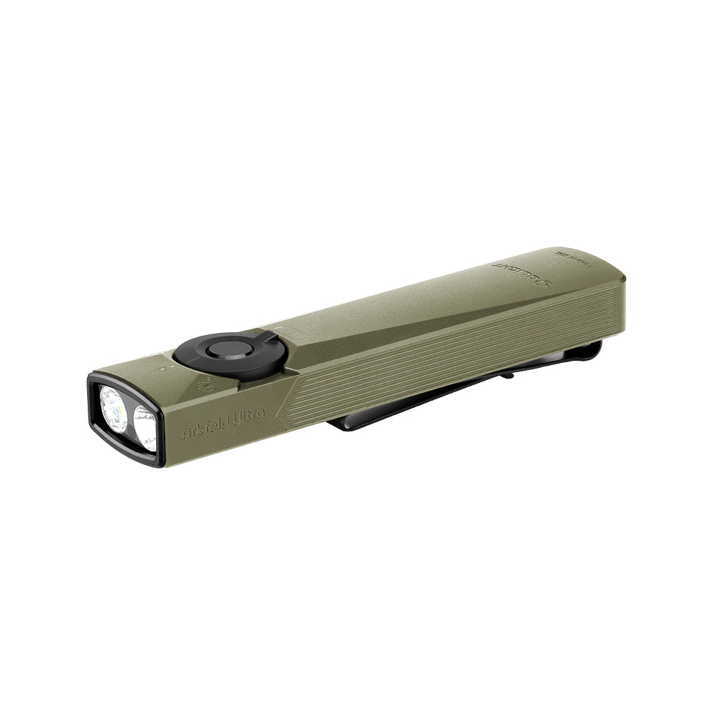 Olight Arkfeld Ultra | flat 3-in-1 EDC lykt | 1.400 lm - Olive Green