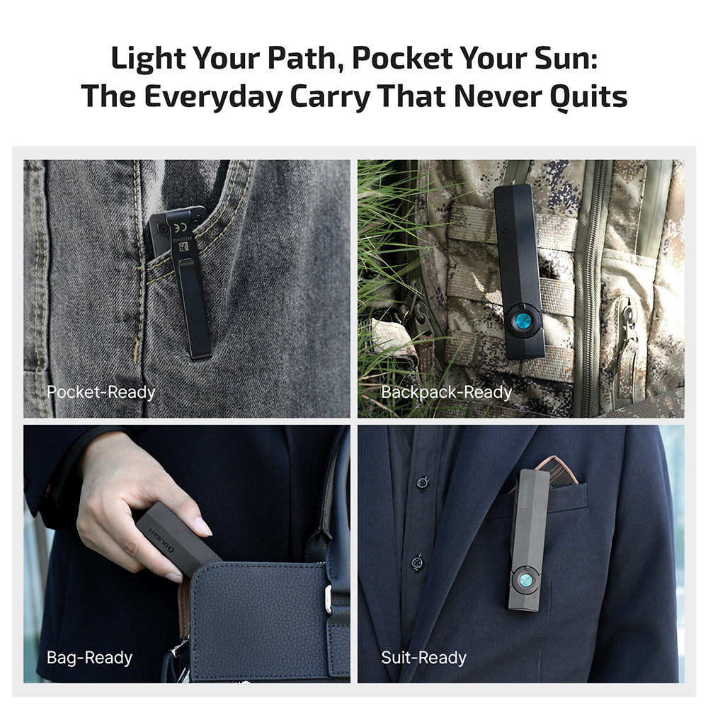 Olight ArkPro | flat 4-i-1 EDC lykt | 1.500 lm