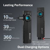 Olight ArkPro Lite | flat 3-i-1 EDC lykt | 1.200 lm