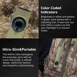 Olight ArkPro Ultra | flat 4-in-1 EDC lykt | 1.700 lm - Olive Green