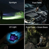 Olight ArkPro Ultra | flat 4-in-1 EDC lykt | 1.700 lm - Olive Green