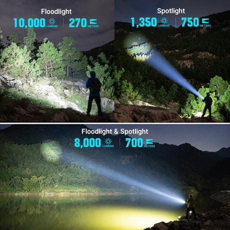 Olight Marauder 2 Mini | kraftig oppladbar lykt | 10.000 lm