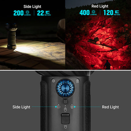 Olight Marauder 2 Mini | kraftig oppladbar lykt | 10.000 lm
