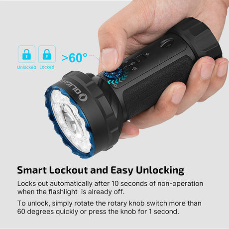 Olight Marauder 2 Mini | kraftig oppladbar lykt | 10.000 lm