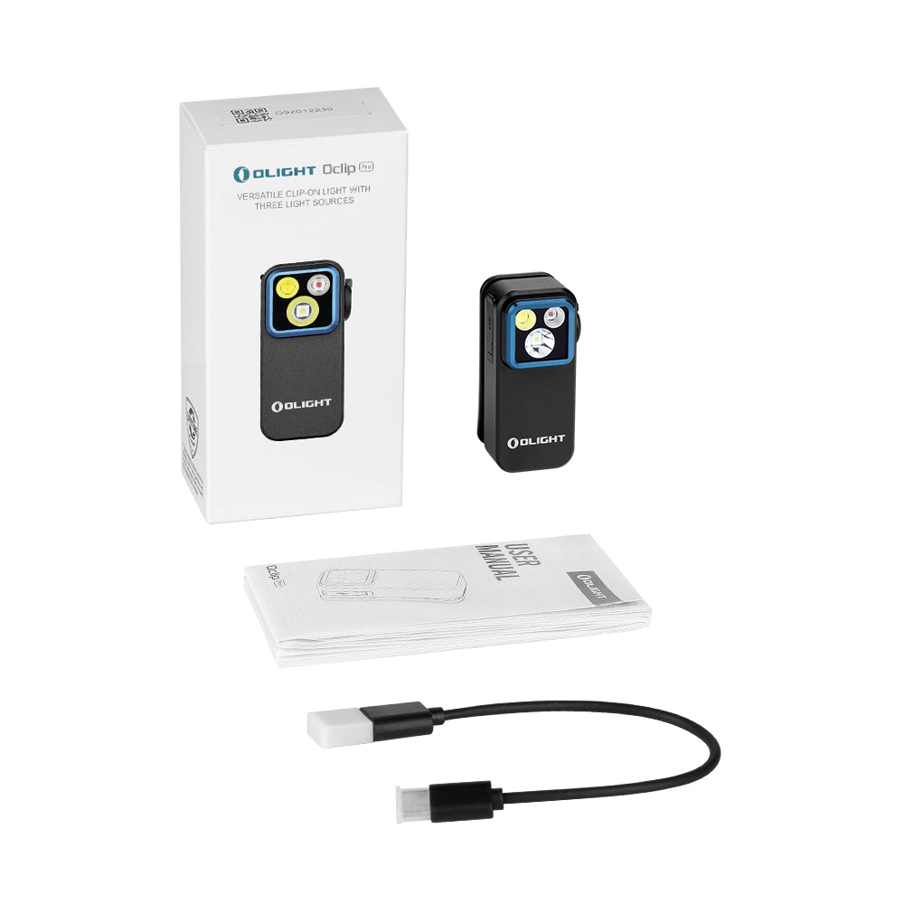 Olight Oclip Pro | multifunksjonell klipslykt | 500 lm