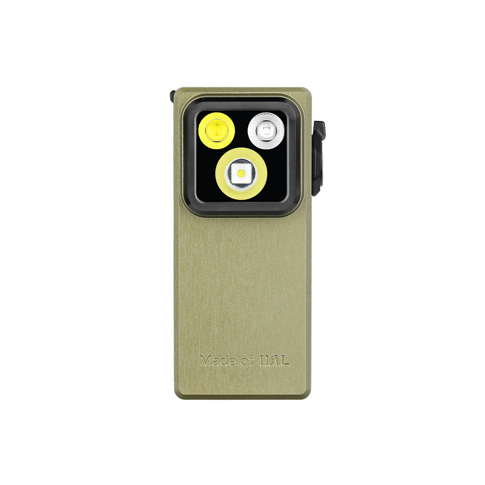 Olight Oclip Ultra | 3-i-1 clip-on EDC-lykt | 530 lm - Olive Green