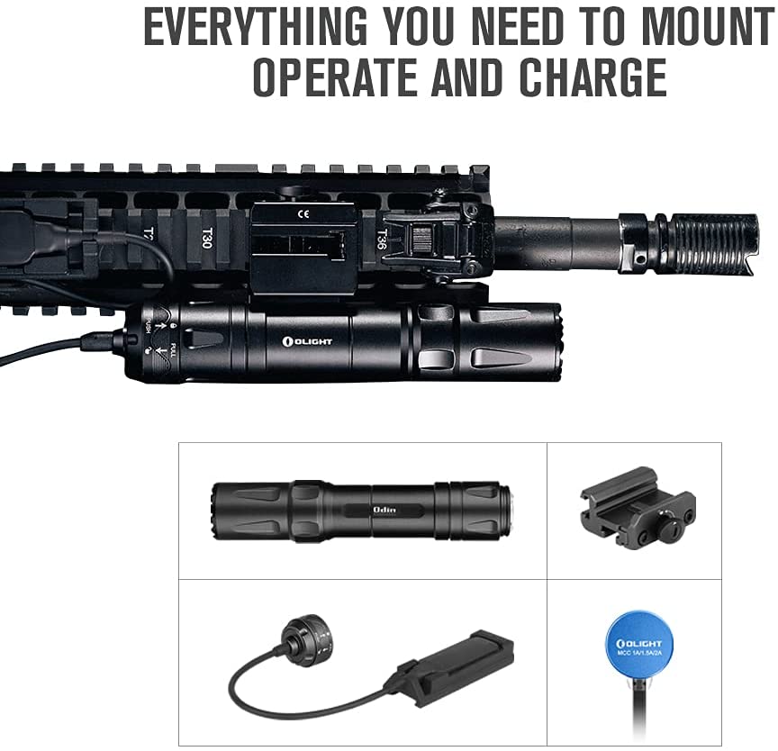 Olight Odin | riflelykt | 2.000 lm