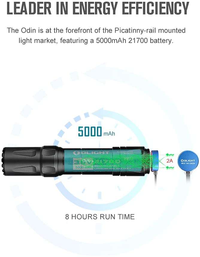 Olight Odin | riflelykt | 2.000 lm