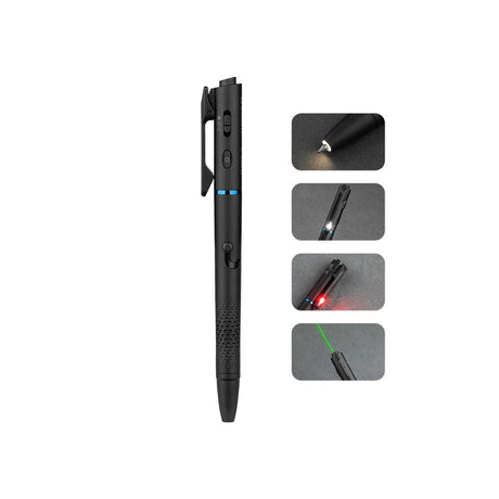 Olight O’Pen 3 | multifunksjonell pennelykt | 120 lm + grønn laser - Svart