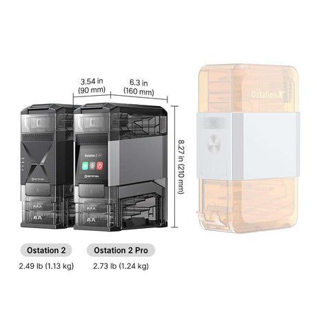 Olight Ostation 2 Pro | smart AA/AAA batterilader | 3-i-1