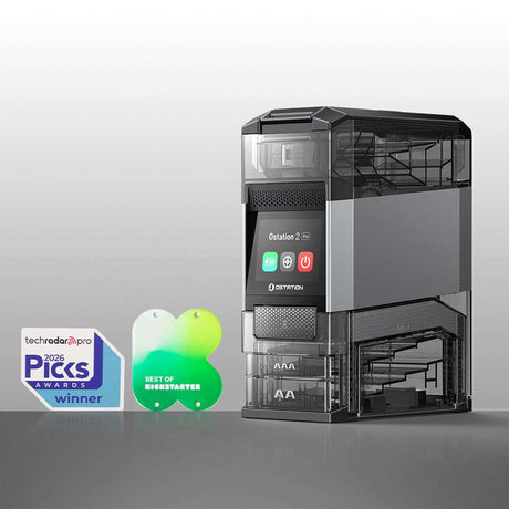 Olight Ostation 2 Pro | smart AA/AAA batterilader | 3-i-1
