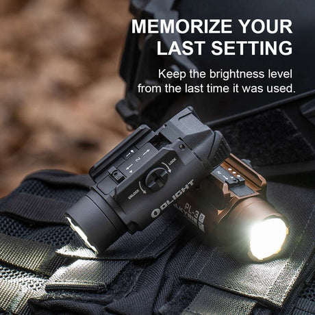 Olight PL-3R Valkyrie | pistollykt | 1.500 lm