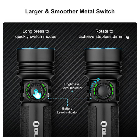 Olight Seeker 4 Pro | høyeffekts lykt | 4.600 lm