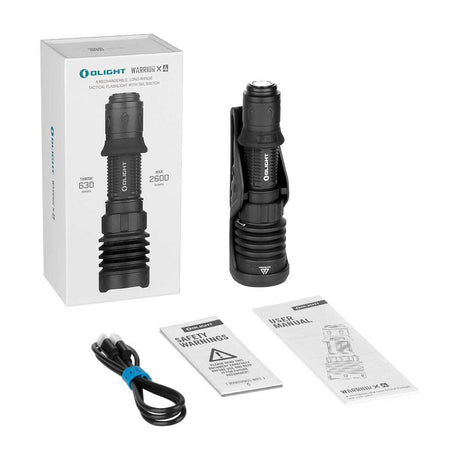 Olight Warrior X 4 | taktisk lykt | 2.600 lm