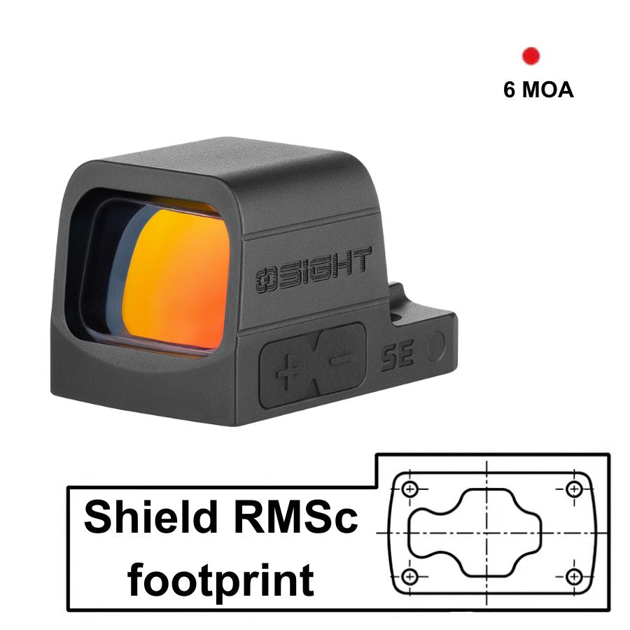Osight SE [rød] | 6 MOA