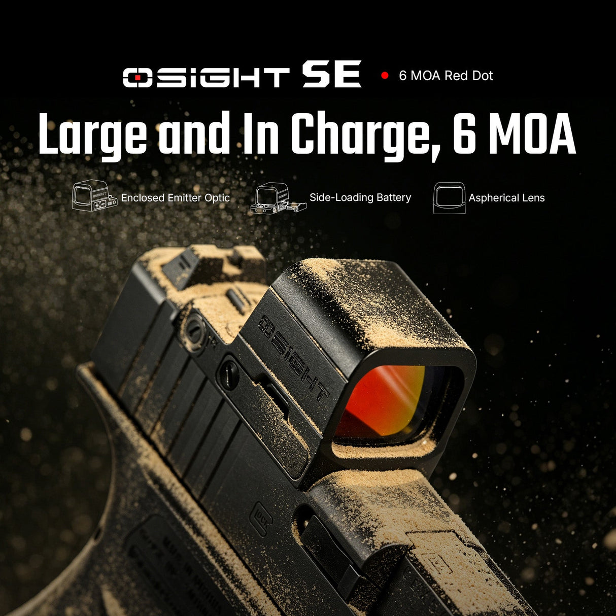 Osight SE [rød] | 6 MOA