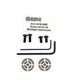 Skruer for Shield mini sikter | 4 stk