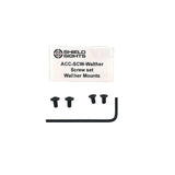 Skruer for Shield Walther montasjer | 4 stk
