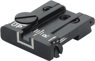 Sig [P220 P225 P226 P227 P229 P320] justerbart baksikte | hvite linjer