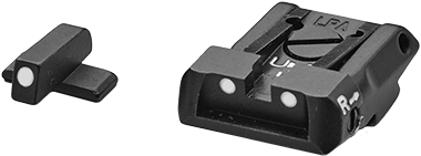 Sig [P220 P225 P226 P227 P229 P320] justerbare sikter | hvite prikker