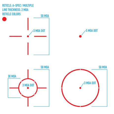 Sightmark Ultra Shot A-Spec Reflex Sight rødpunktsikte