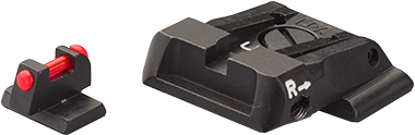 Smith & Wesson M&P justerbare sikter | fiberoptikk