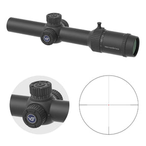 Vector Optics Forester 1-8x24 Fiber SFP riflekikkert